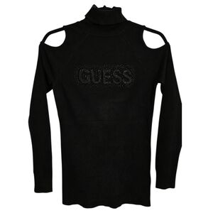 GUESS Cold Shoulder Turtleneck Sweater